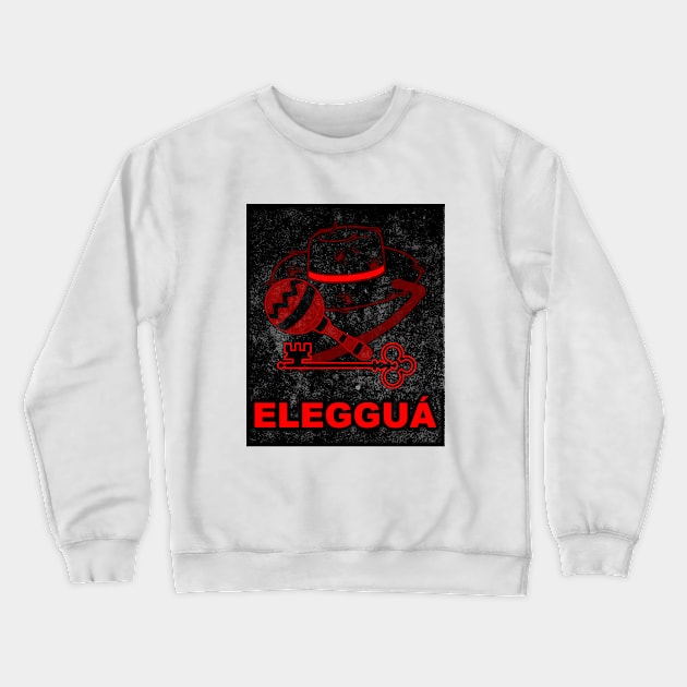 Eleggua Crewneck Sweatshirt by Korvus78